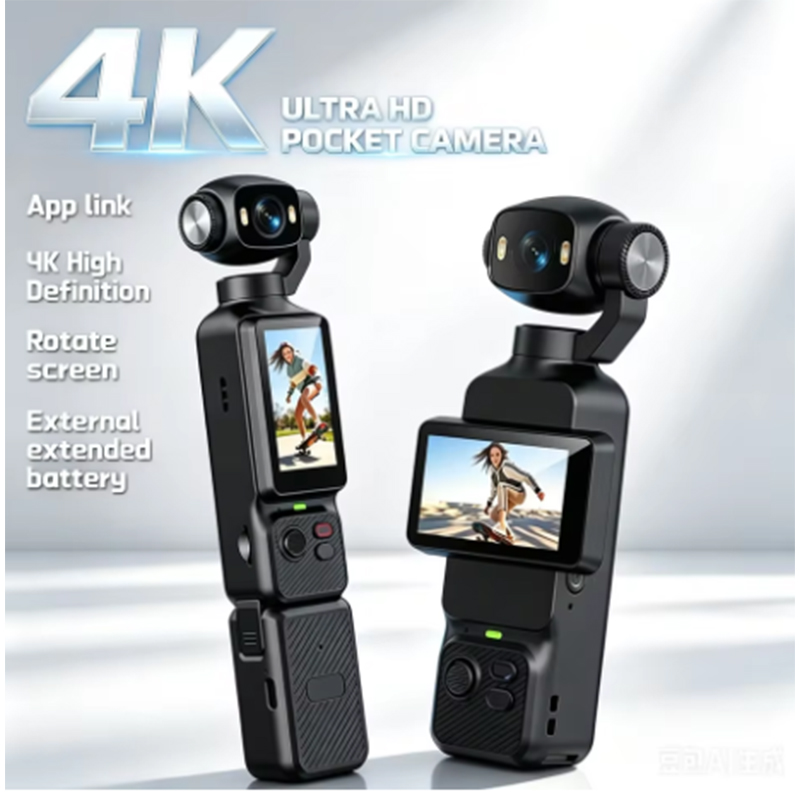 Outdoor Lighting Traditional - กล้องแอคชั่นแบบพกพา 4K HD 180 ° กล้องวิดีโอบล็อกพกพาพร้อมเลนส์หมุนได้