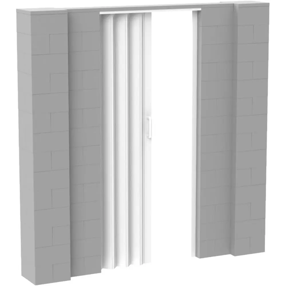Outdoor Lighting Kits - ชุดผนังสำเร็จรูปขนาด 7' x 7' พร้อมประตูพับ |