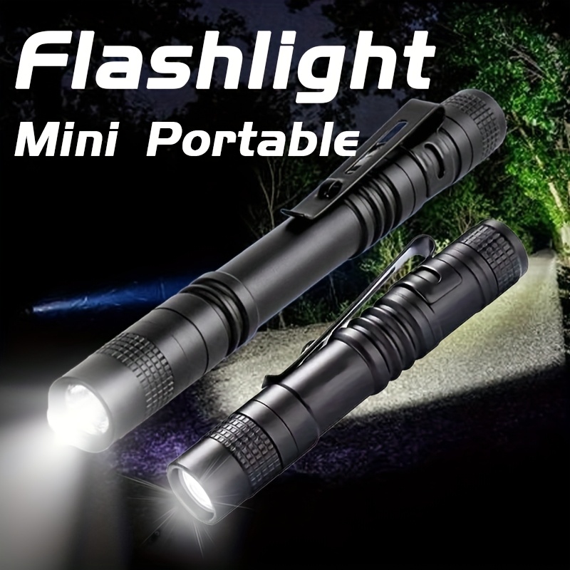 Outdoor Lighting Fixtures - ไฟฉาย LED พกพาขนาดเล็กพิเศษ สว่างมาก ความสว่างสูง ไฟฉายแบบปากกา