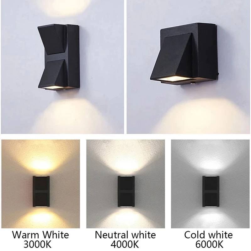 Outdoor Lighting Amazon - โคมไฟติดผนัง LED IP65 กันน้ํากลางแจ้ง Garden Porch