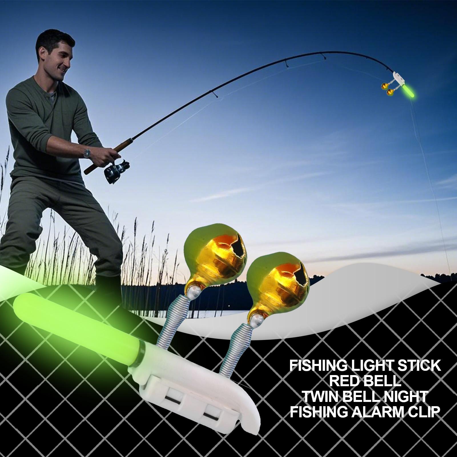 Outdoor Lighting Poles - ไฟติดปลายคันเบ็ดแบบหนีบ กันน้ำ ชาร์จไฟได้ พร้อมไฟเตือนหาปลา สะดวกสำหรับคนรักการตกปลา