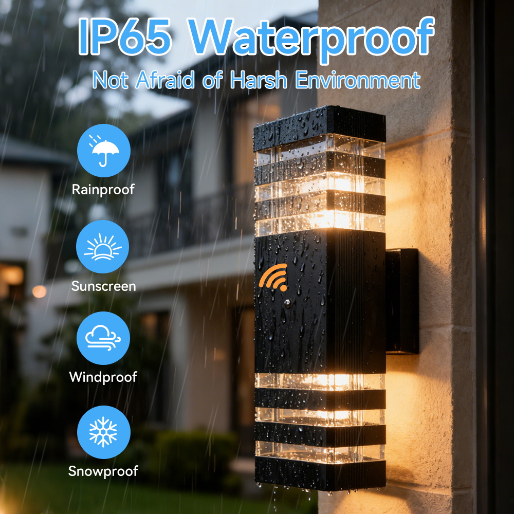 เซ็นเซอร์ตรวจจับแสง โคมไฟติดผน - Outdoor Lighting Amazon บทวิจารณ์และราคา