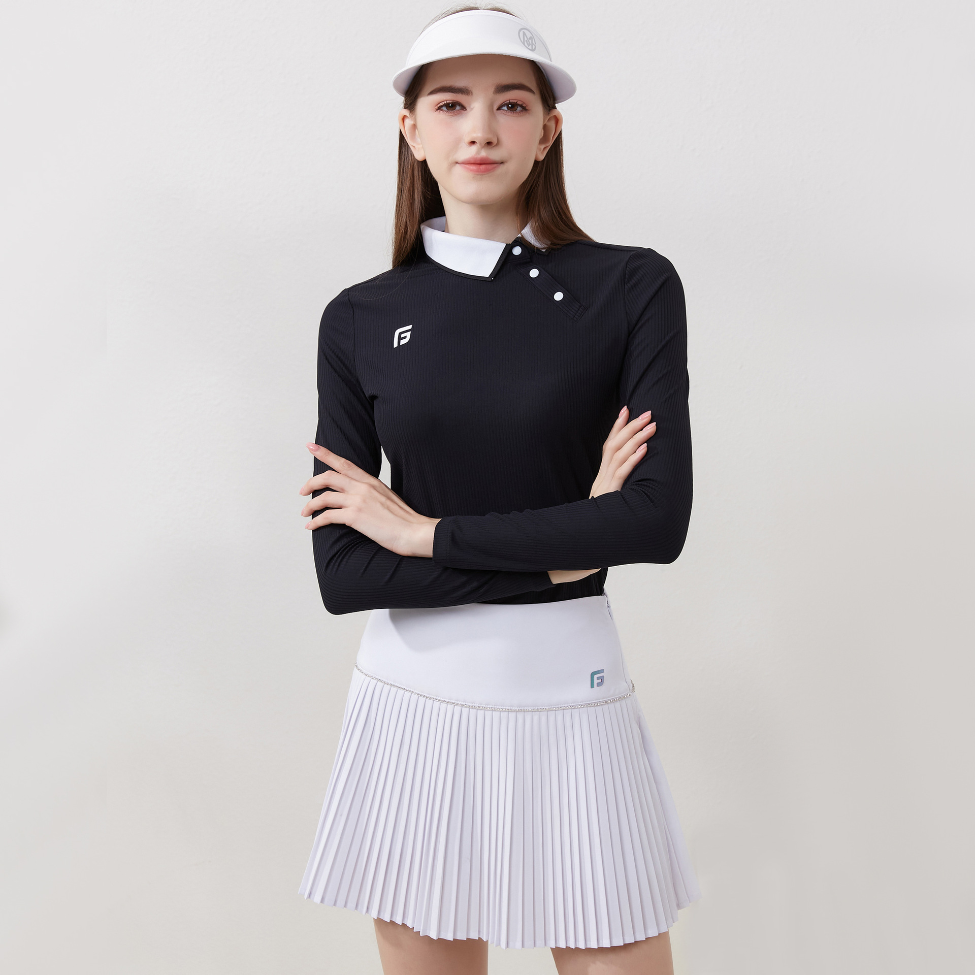 เสื้อยืดกอล์ฟผู้หญิงแขนยาวฤดูใ - Outdoor Lighting Jersey บทวิจารณ์และราคา