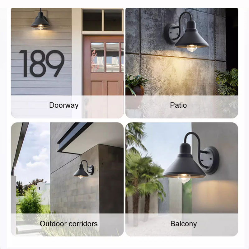 โคมไฟติดผนังภายนอก กันน้ำ สไตล - Outdoor Lighting Amazon บทวิจารณ์และราคา