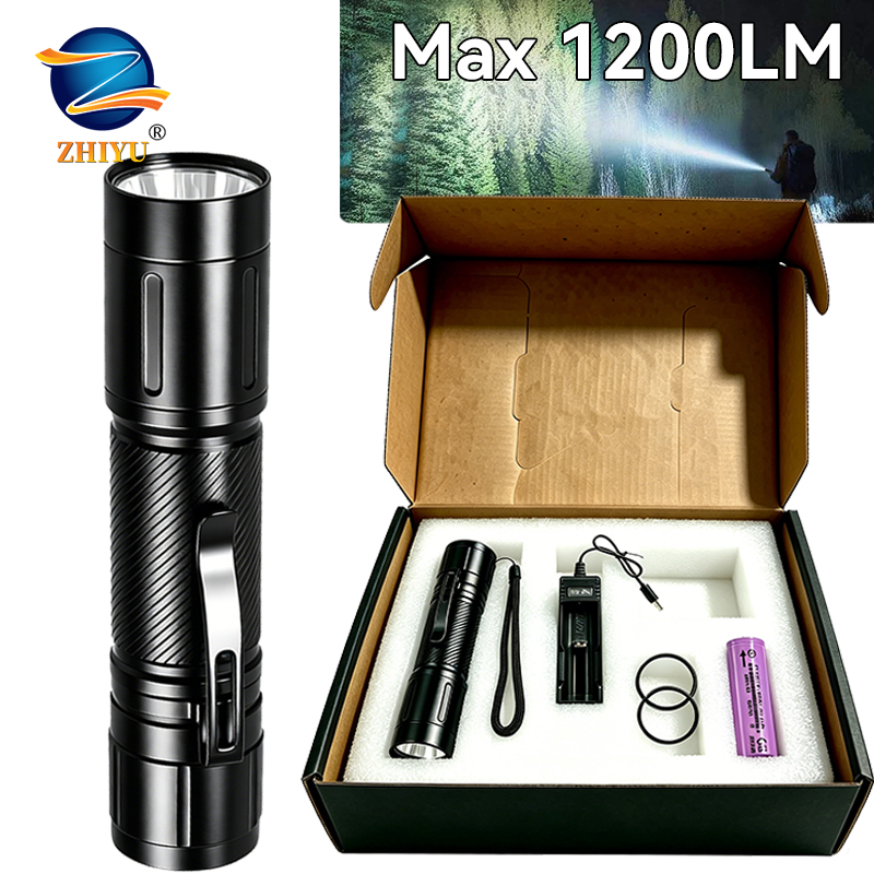 ไฟฉาย LED แบบโฟกัสคงที่ 1200LM - Outdoor Lighting Fixtures บทวิจารณ์และราคา