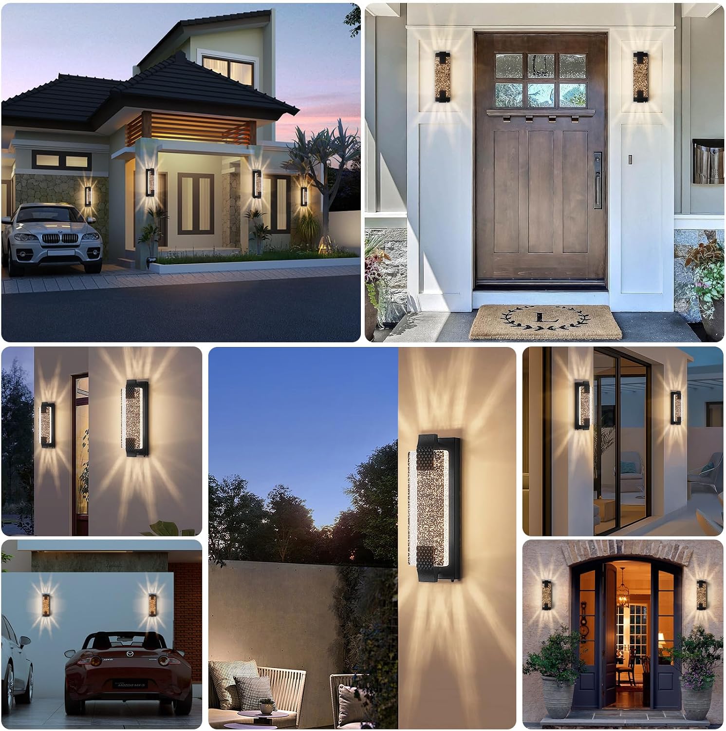 ไฟ LED สำหรับระเบียงกลางแจ้งขน - Outdoor Lighting With Sensor บทวิจารณ์และราคา