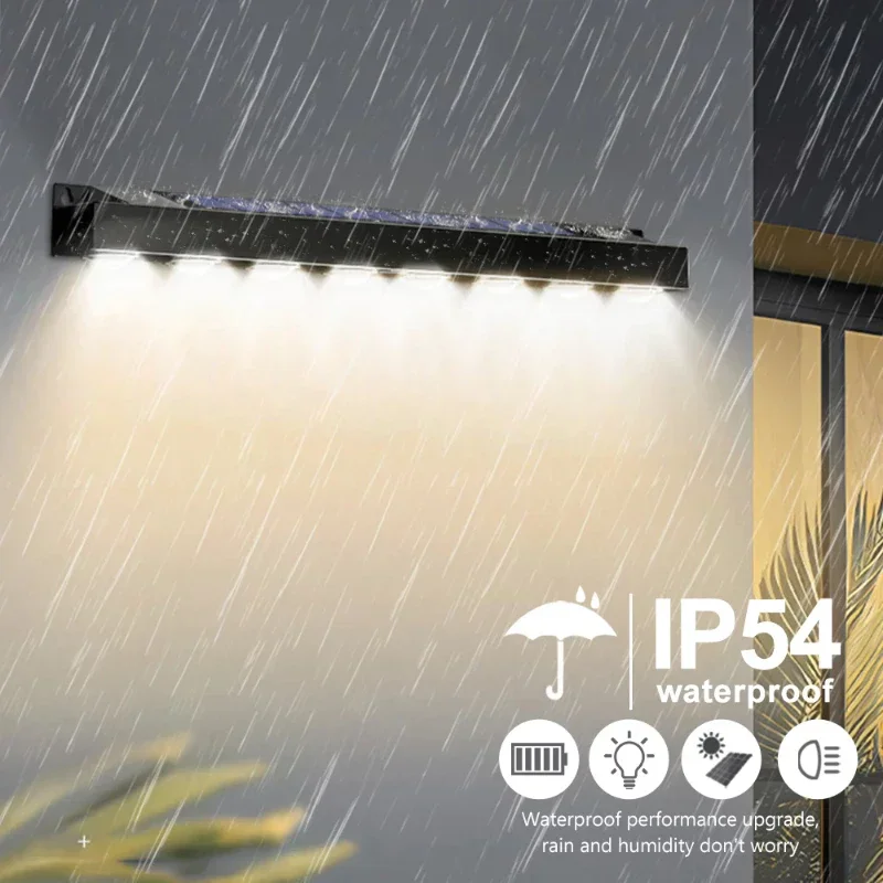 1/2/4 ชิ้นไฟป้ายพลังงานแสงอาทิ - Solar Wall Sconce บทวิจารณ์และราคา
