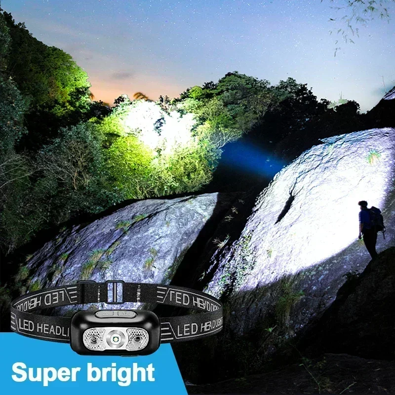 ไฟฉายคาดศีรษะแบบพกพา LED เซนเซ - Outdoor Lighting With Sensor บทวิจารณ์และราคา