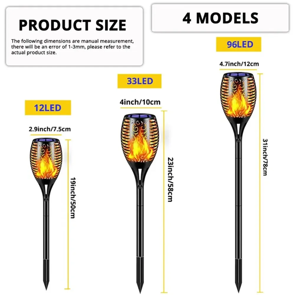 ไฟฉายสวนพลังงานแสงอาทิตย์กลางแ - Fire Torch Solar บทวิจารณ์และราคา