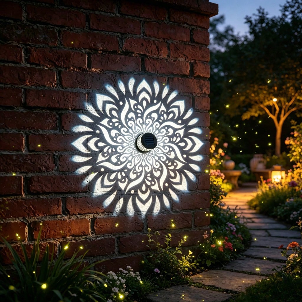 1 ชิ้น โคมไฟติดผนังรูปดอกบัวพล - Solar Wall Sconce บทวิจารณ์และราคา