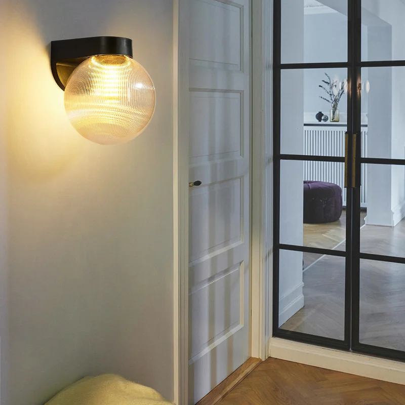 ทรงกลมโคมไฟติดผนังกลางแจ้ง IP6 - Outdoor Lighting Amazon บทวิจารณ์และราคา