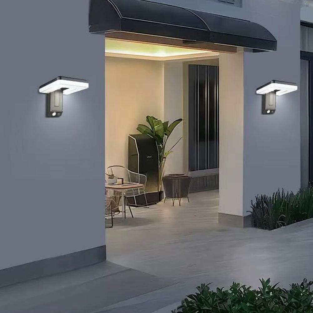 ไฟ LED พับได้ 120 °   ไฟพลังงา - Outdoor Lighting With Sensor บทวิจารณ์และราคา