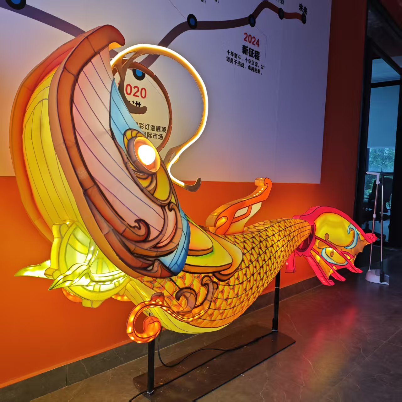 โคมไฟสัตว์จีนโบราณขนาดใหญ่ ไฟ  - Outdoor Lighting Traditional บทวิจารณ์และราคา