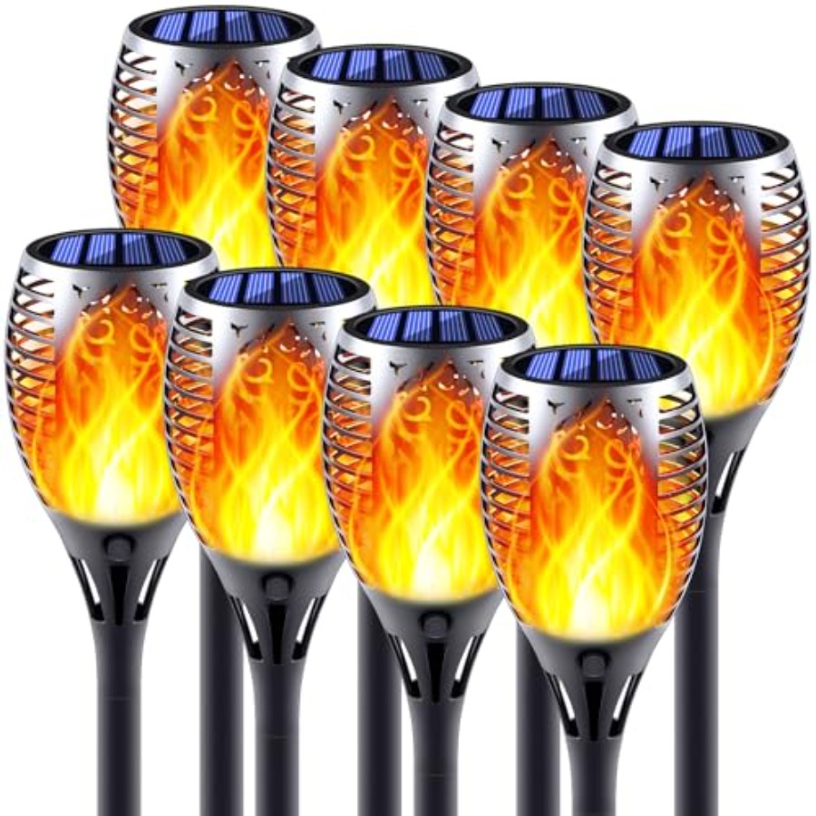 ไฟฉายพลังงานแสงอาทิตย์พร้อมเปล - Fire Torch Solar บทวิจารณ์และราคา