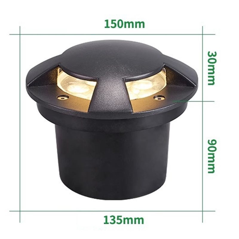 ไฟ LED กันน้ำ N96R สำหรับติดตั - Outdoor Lighting Install บทวิจารณ์และราคา