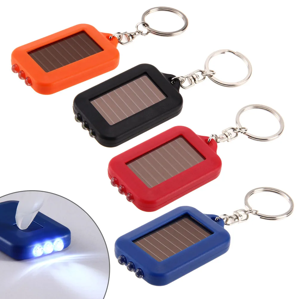 พวงกุญแจ LED แบบพกพาไฟฉายพลังแ - Fire Torch Solar บทวิจารณ์และราคา