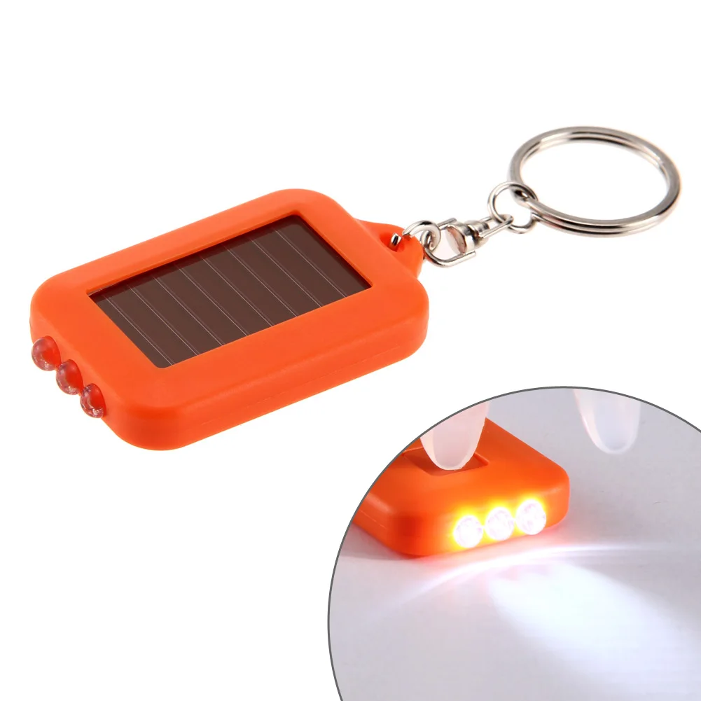 พวงกุญแจ LED แบบพกพาไฟฉายพลังแ - Fire Torch Solar บทวิจารณ์และราคา