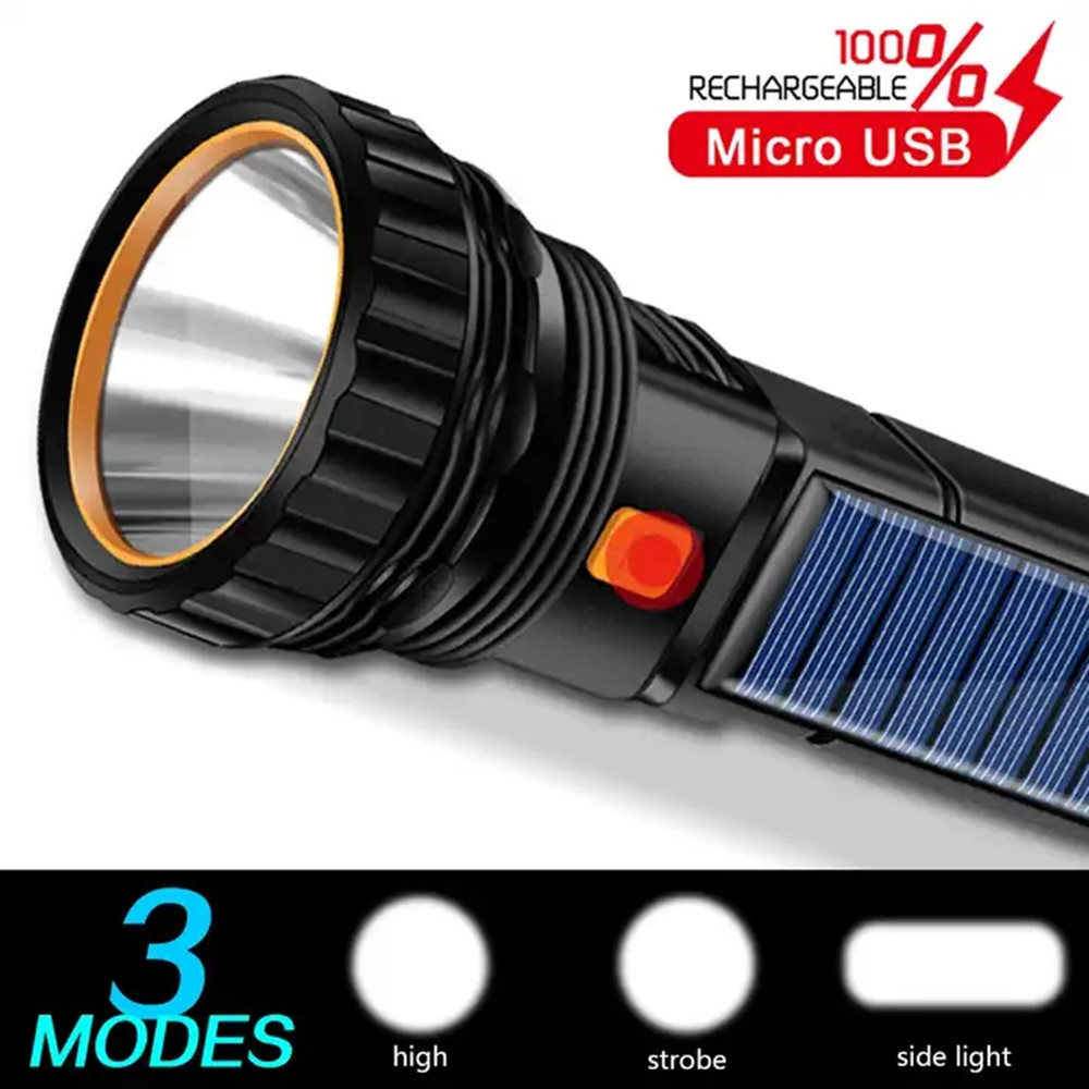 ไฟฉาย LED พลังงานแสงอาทิตย์มัล - Fire Torch Solar บทวิจารณ์และราคา