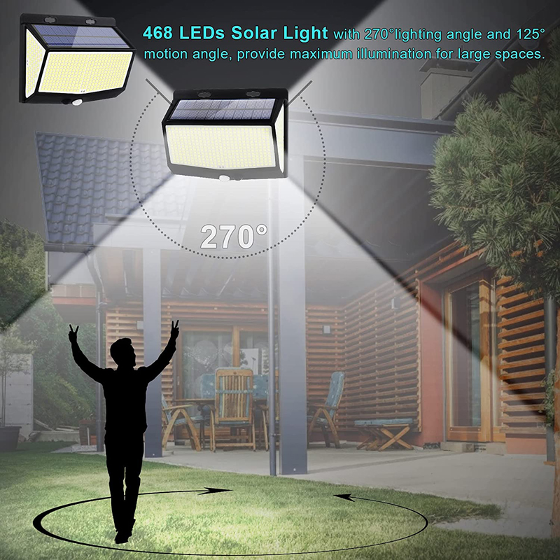 1-4 ชิ้นไฟติดผนังพลังงานแสงอาท - Solar Wall Sconce บทวิจารณ์และราคา
