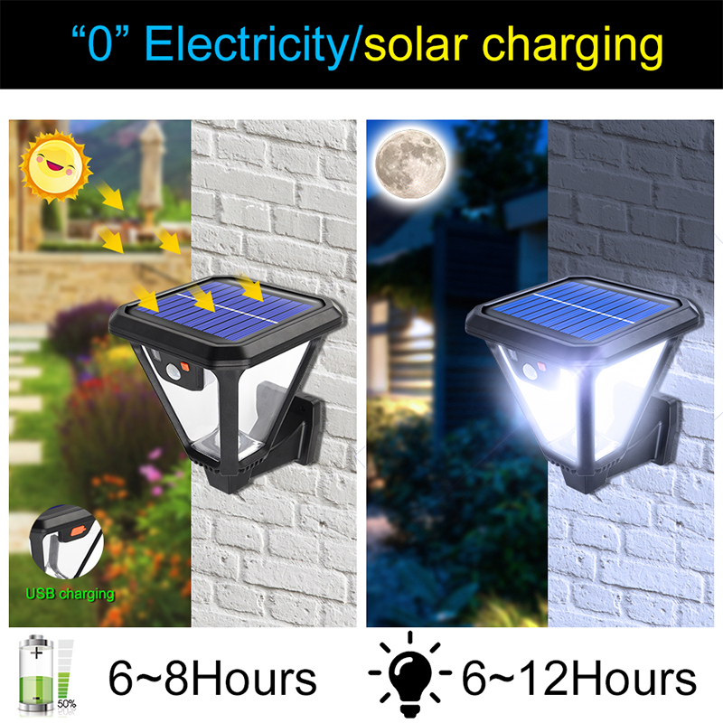โคมไฟติดผนังพลังงานแสงอาทิตย์  - Outdoor Lighting Install บทวิจารณ์และราคา