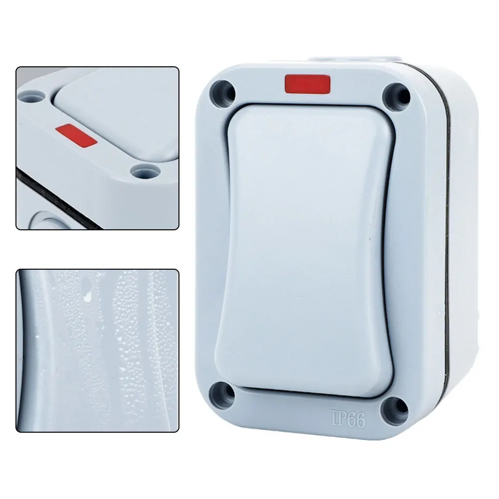 สวิตช์ไฟกลางแจ้ง 1 ช่อง พร้อมไ - Outdoor Lighting Install บทวิจารณ์และราคา