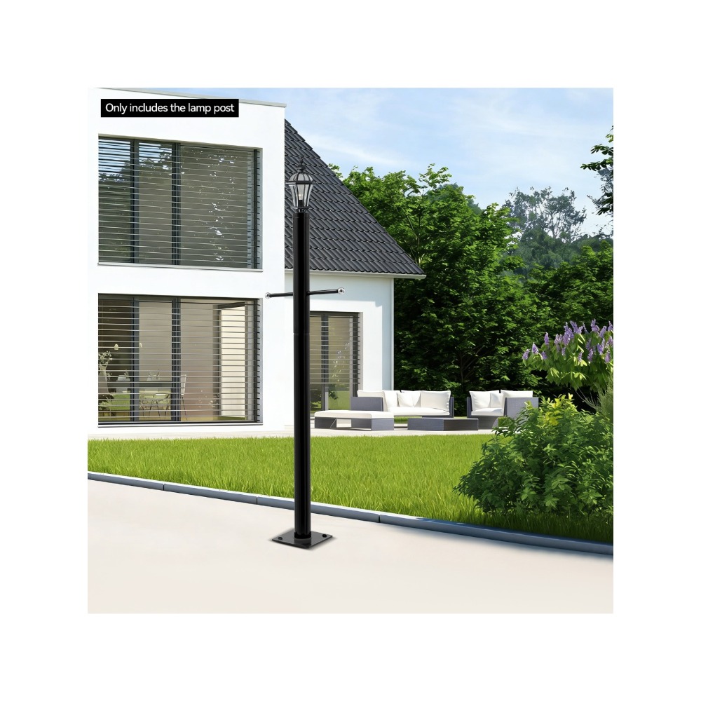 เสาไฟถนนแบบแยกส่วน 2.5 ม. - สี - Outdoor Lighting Poles บทวิจารณ์และราคา