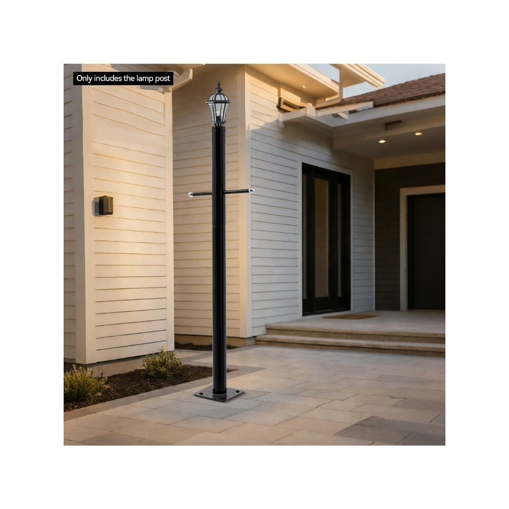 เสาไฟถนนแบบแยกส่วน 2.5 ม. - สี - Outdoor Lighting Poles บทวิจารณ์และราคา