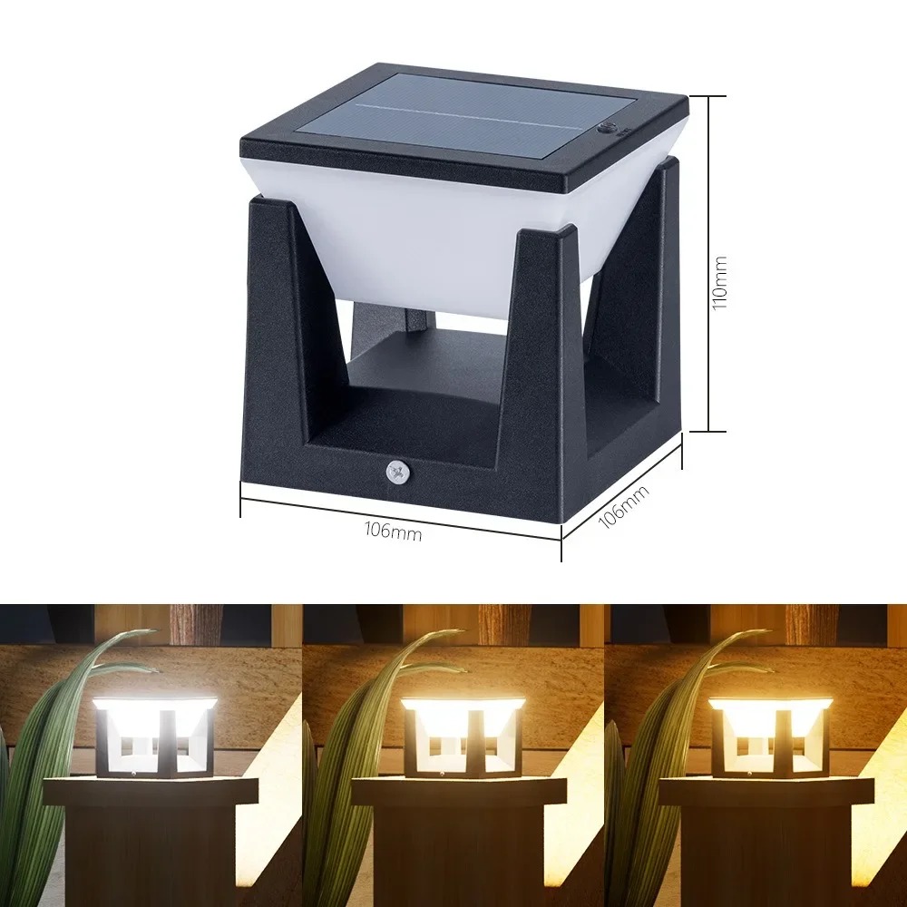ไฟติดผนังภายนอก LED กันน้ำ IP6 - Solar Wall Sconce บทวิจารณ์และราคา