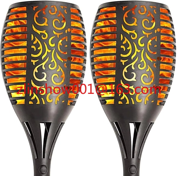 ไฟตกแต่งสวนกลางแจ้ง 96 LED พลั - Fire Torch Solar บทวิจารณ์และราคา