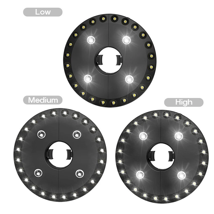 ไฟเสาร่มที่สว่างมากไฟ LED 28ดว - Outdoor Lighting Poles บทวิจารณ์และราคา