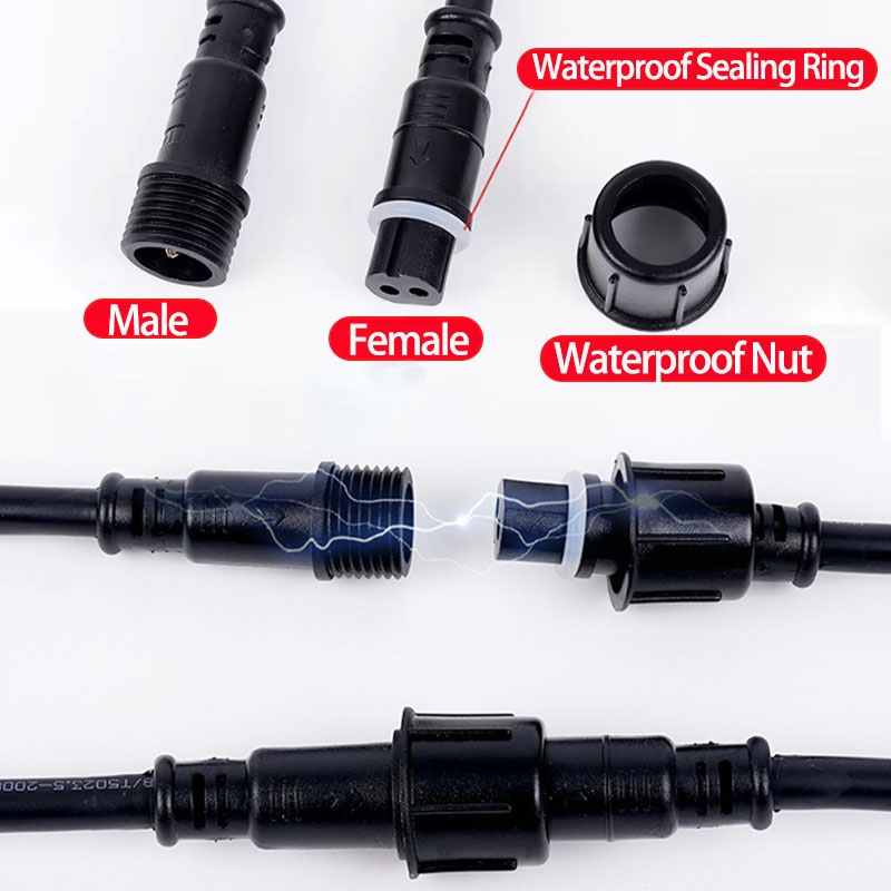 ชุดขั้วต่อสายไฟกันน้ำ 2/3/4/5/ - Outdoor Lighting Kits บทวิจารณ์และราคา