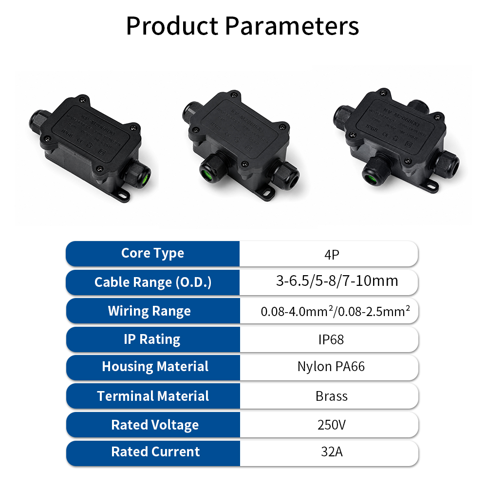 กล่องต่อสายไฟกันน้ำ IP68 แบบ 2 - Outdoor Lighting Poles บทวิจารณ์และราคา