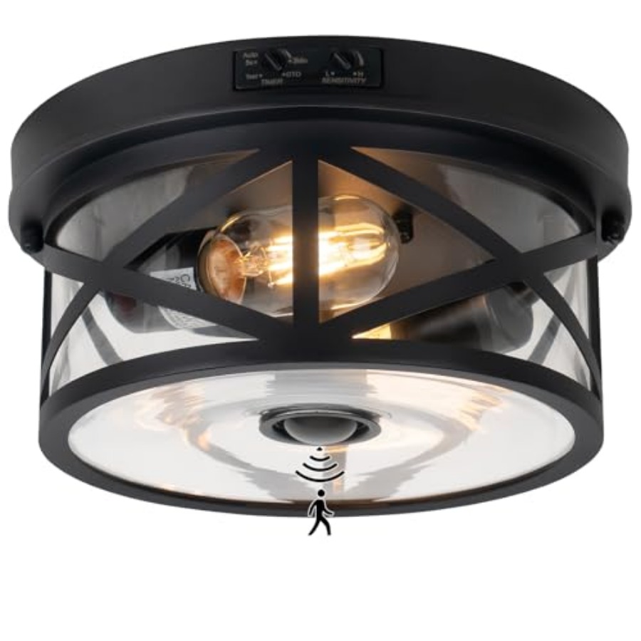 ไฟเพดานกลางแจ้งแบบมีเซ็นเซอร์ต - Outdoor Lighting With Sensor บทวิจารณ์และราคา