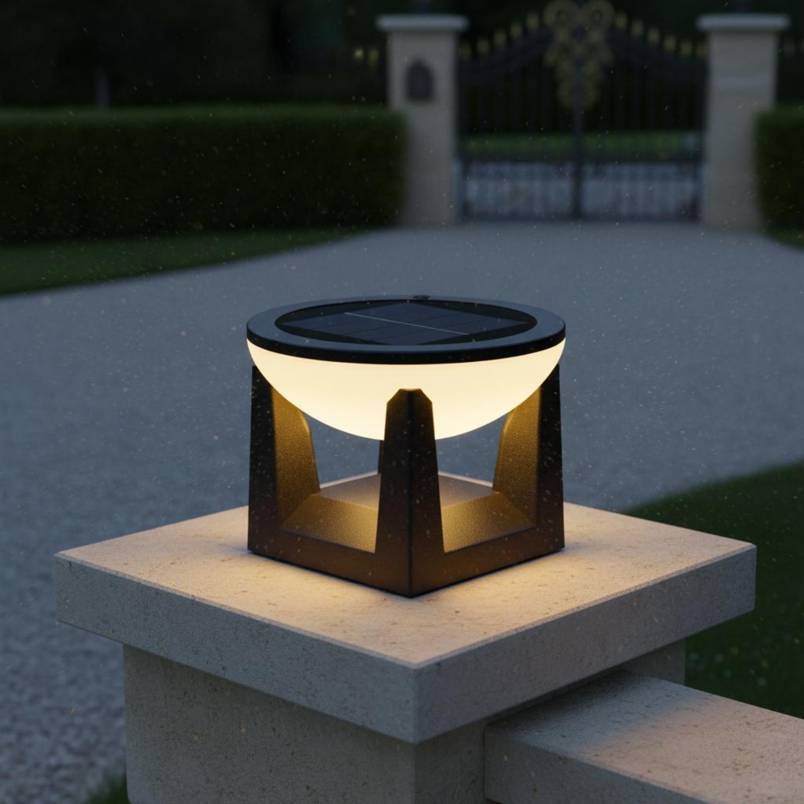 ไฟเสาโซลาร์เซลล์ ติดตั้งง่าย ไ - Outdoor Lighting Traditional บทวิจารณ์และราคา