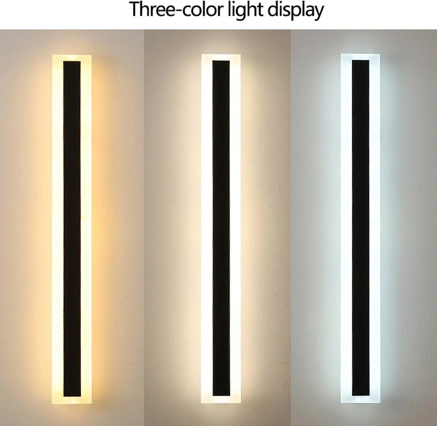โคมไฟติดผนัง LED แบบสามสี, โคม - Solar Wall Sconce บทวิจารณ์และราคา