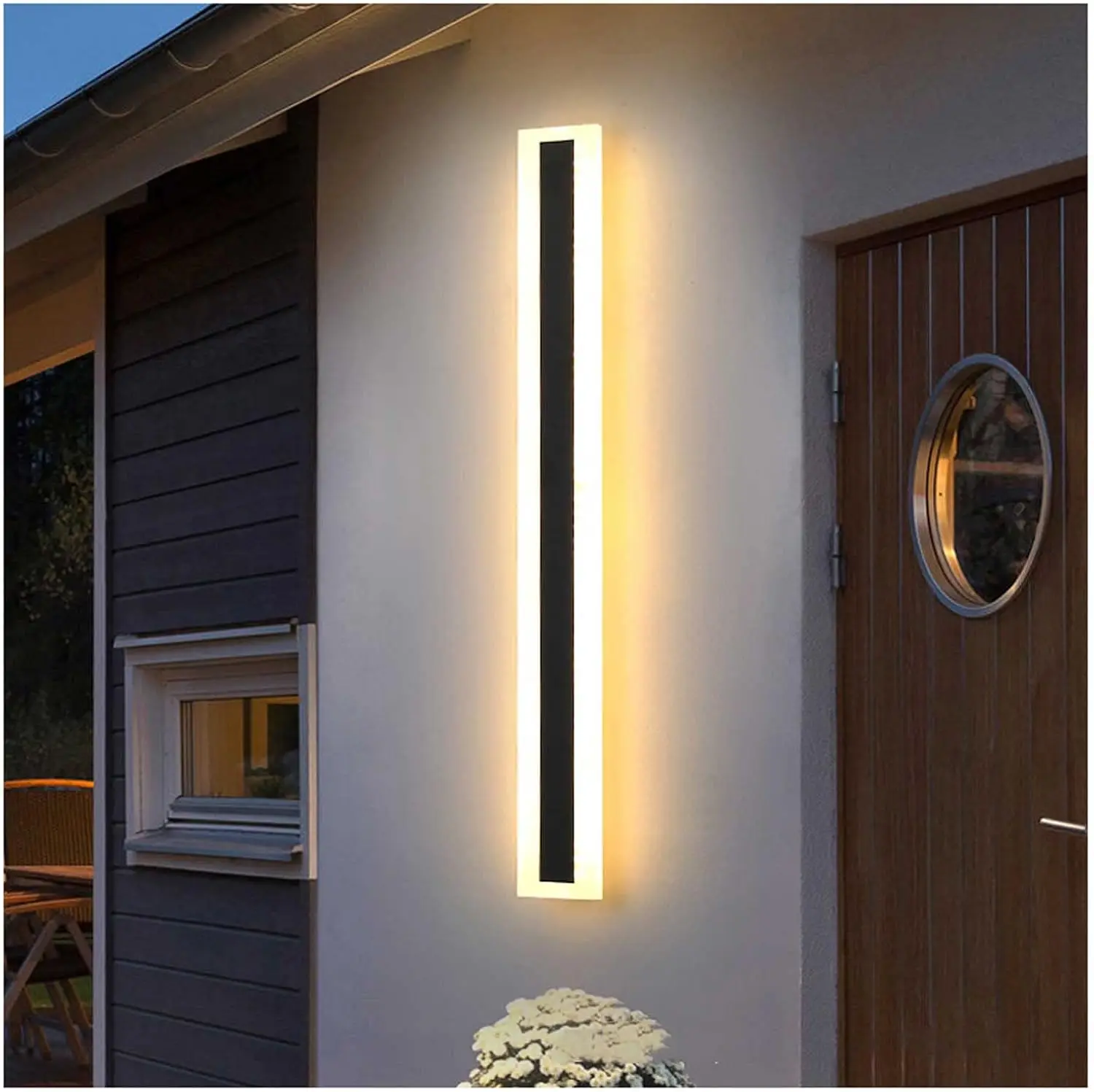 โคมไฟติดผนัง LED แบบสามสี, โคม - Solar Wall Sconce บทวิจารณ์และราคา