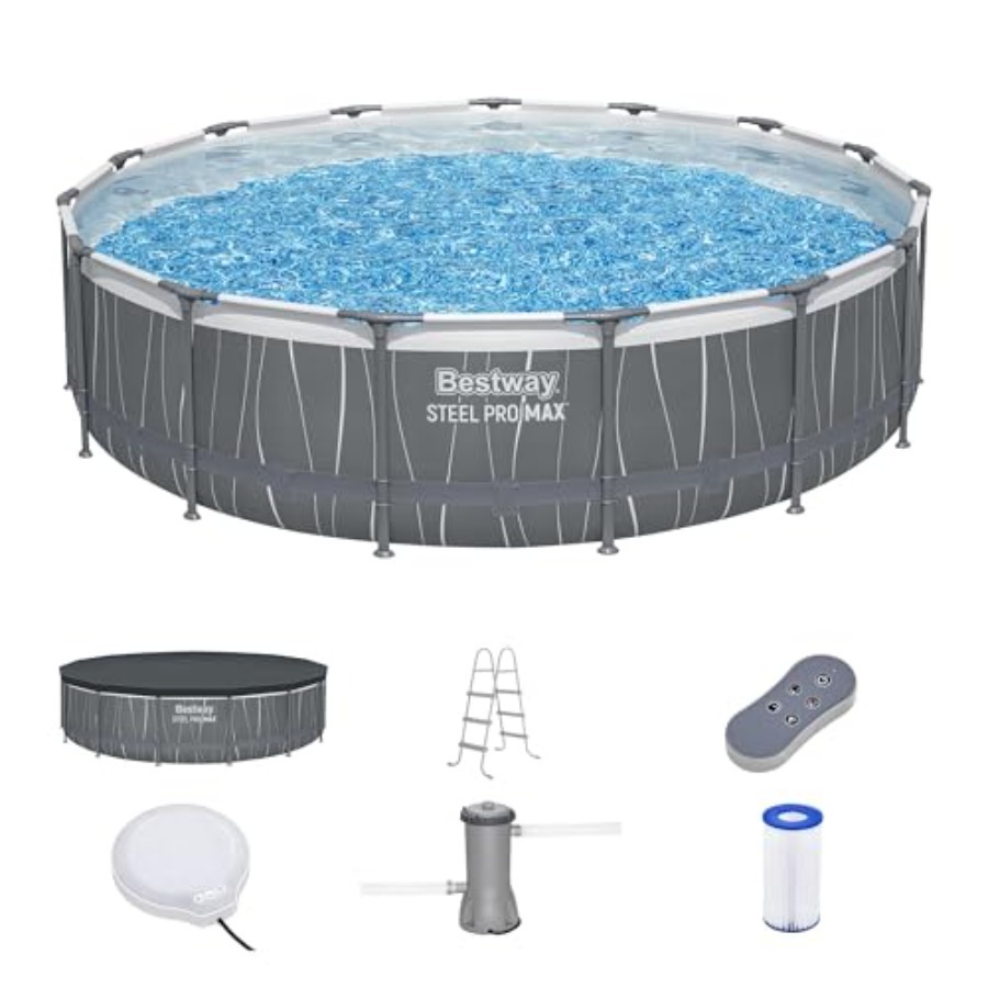 สระว่ายน้ำทรงกลมแบบตั้งพื้น ขน - Outdoor Lighting Ground บทวิจารณ์และราคา