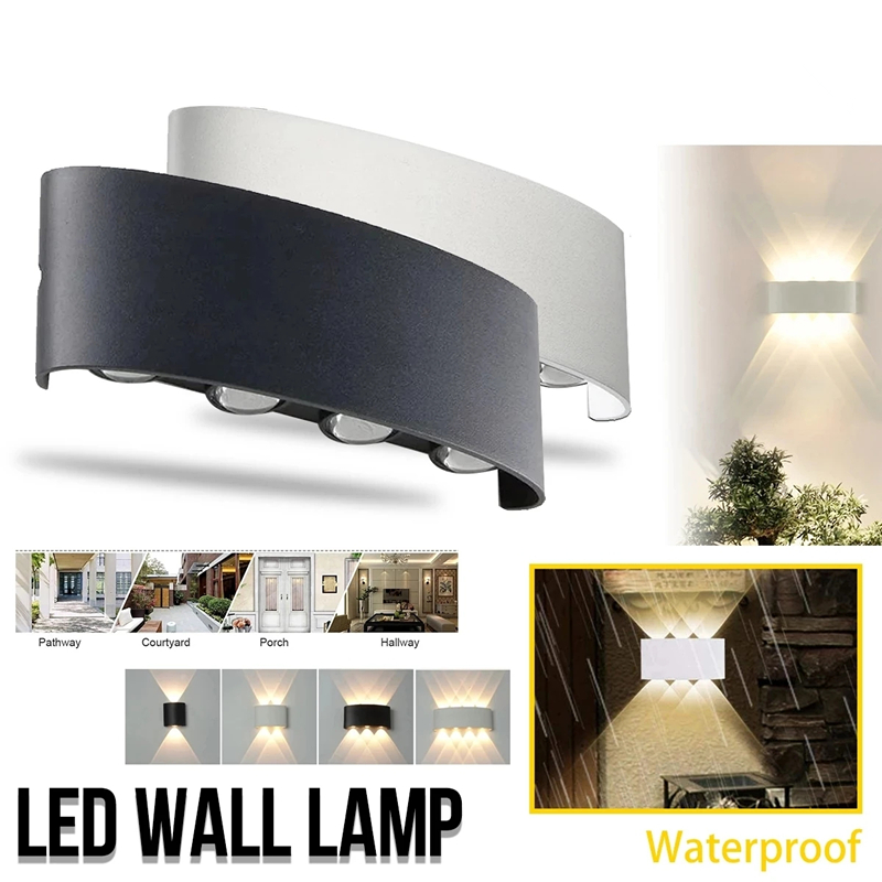 โมเดิร์น Led โคมไฟติดผนังกลางแ - Outdoor Lighting Amazon บทวิจารณ์และราคา
