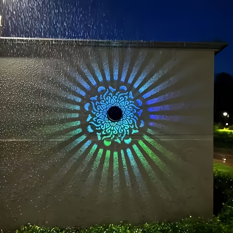 โคมไฟติดผนัง LED พลังงานแสงอาท - Outdoor Lighting Amazon บทวิจารณ์และราคา