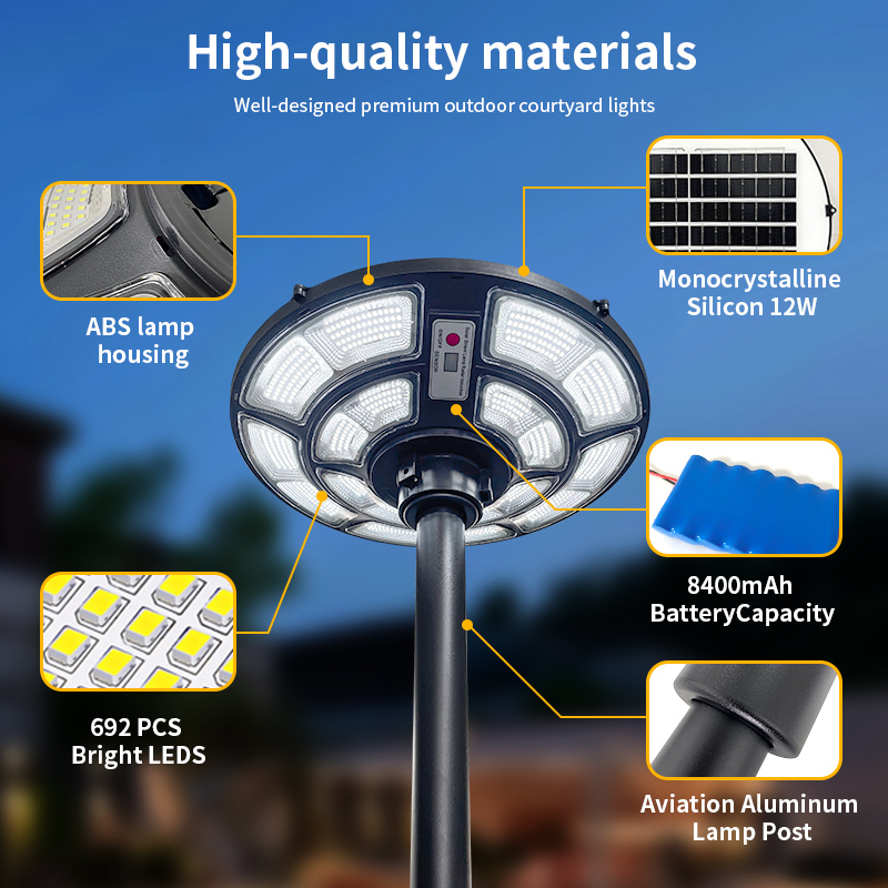 ไฟสวนเคลื่อนที่พลังงานแสงอาทิต - Outdoor Lighting Install บทวิจารณ์และราคา
