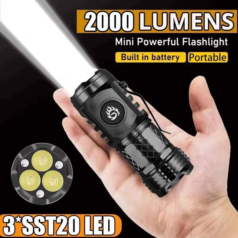 ไฟฉายยุทธวิธีพลังสูง 3LED ขนาด - Outdoor Lighting Fixtures บทวิจารณ์และราคา