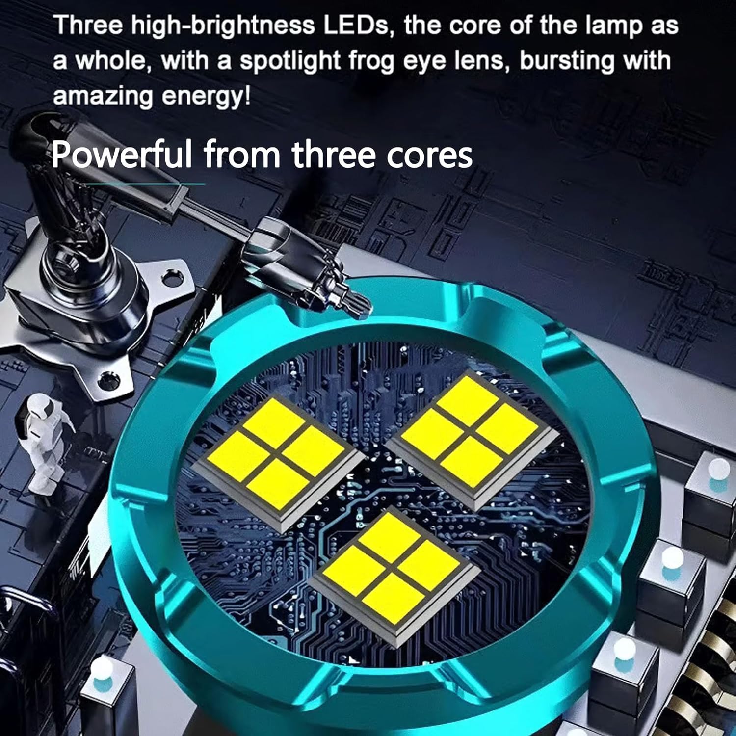 ไฟฉายยุทธวิธีพลังสูง 3LED ขนาด - Outdoor Lighting Fixtures บทวิจารณ์และราคา
