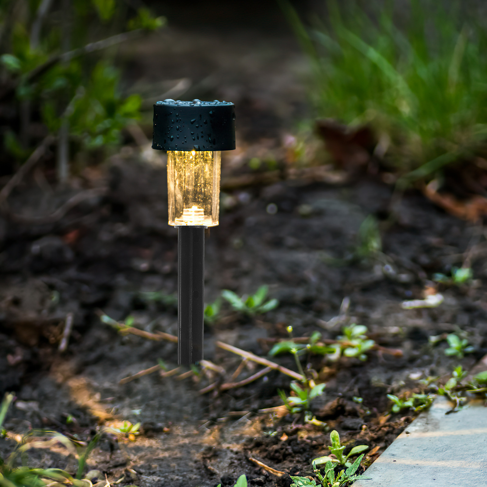 เสาไฟสวนพลังงานแสงอาทิตย์ 8 ชิ - Outdoor Lighting Ground บทวิจารณ์และราคา