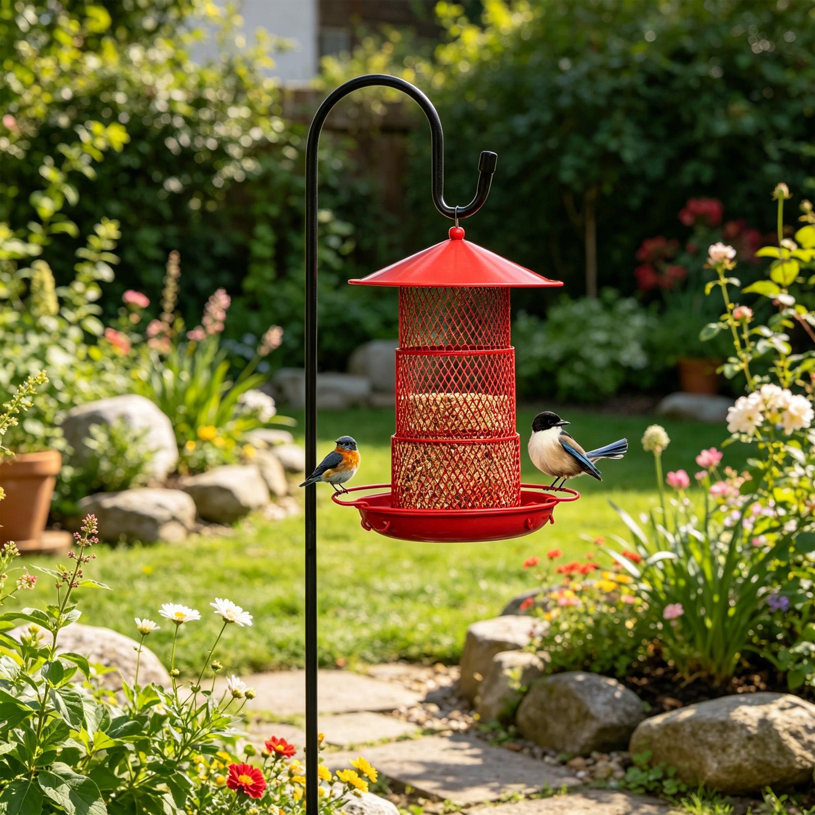 ตะขอแขวนอาหารนก 47 นิ้ว เสาไฟโ - Outdoor Lighting Poles บทวิจารณ์และราคา